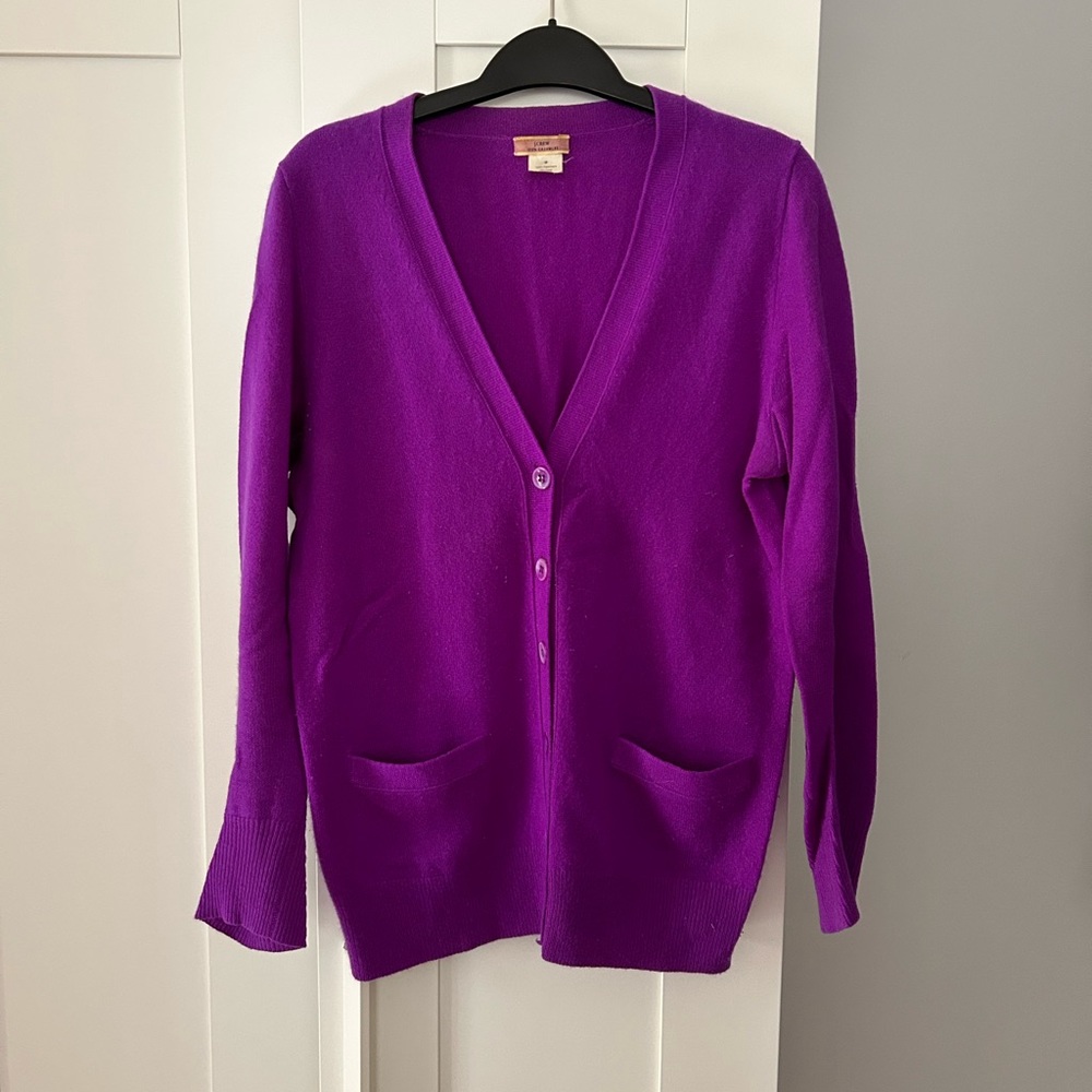 J.Crew Cashmere V-Neck Cardigan